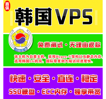 韩国VPS注册1024M推荐，网站推广优化的方法
